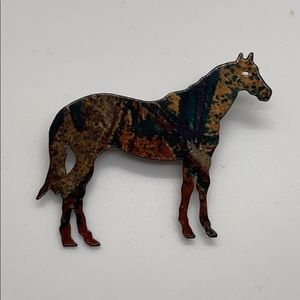 Metal Horse pin